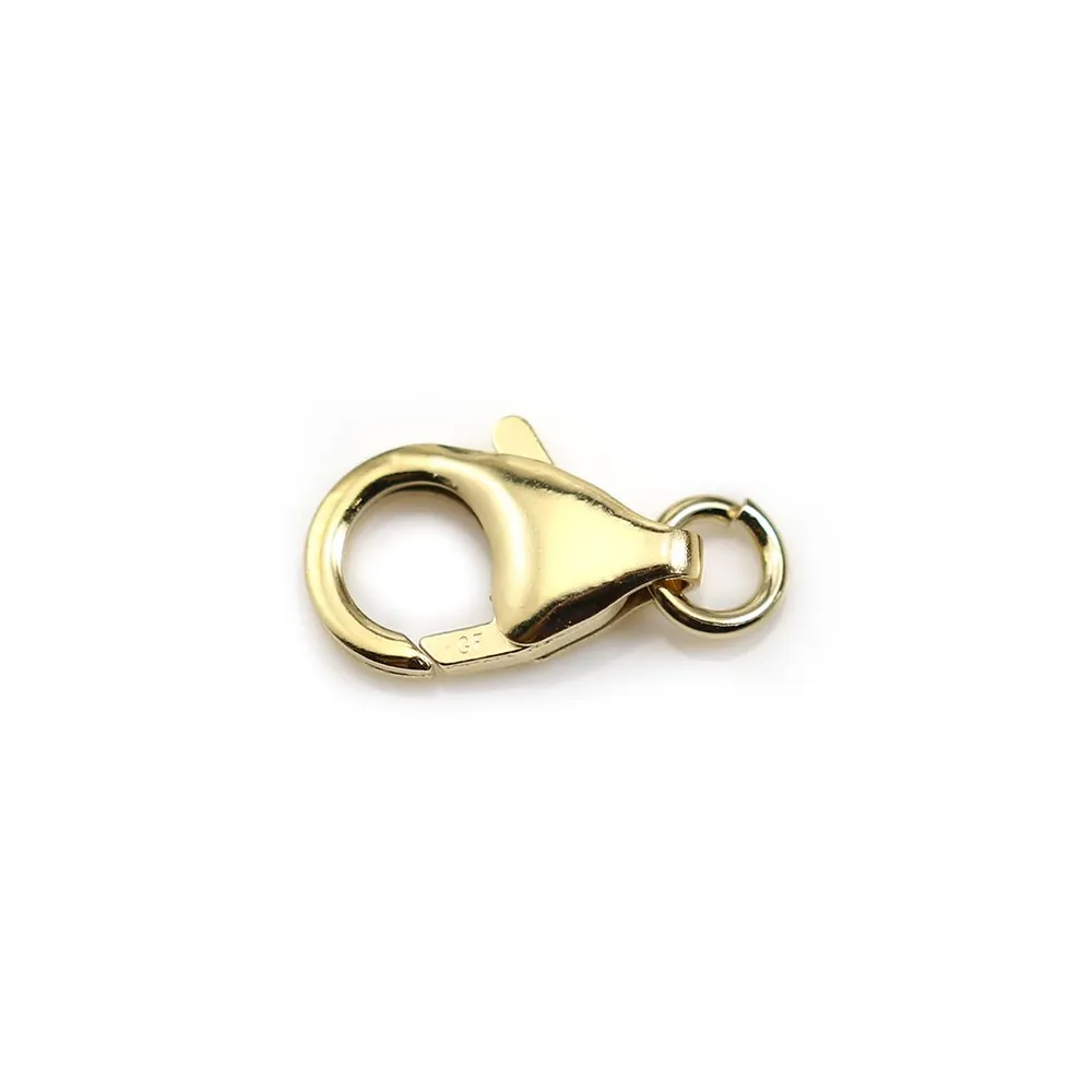 Fermoir mousqueton 7x11.9mm Gold filled 14 carats x 1pc