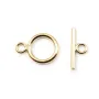 Fermoir OT Gold filled 14carats 9mmx12mm X1 pc