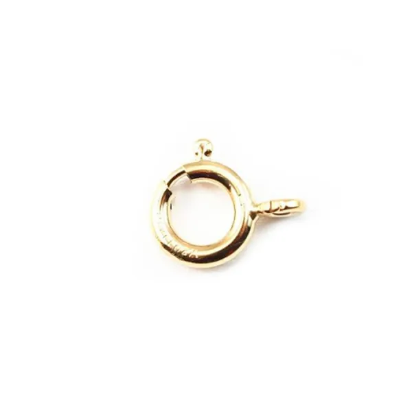Femoir à ressort 8mm Gold Filled 14 carats x 1pc