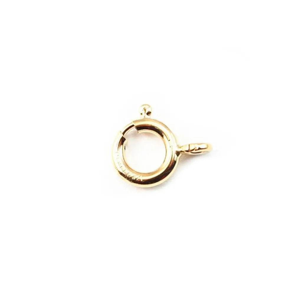 Femoir à ressort 8mm Gold Filled 14 carats x 1pc