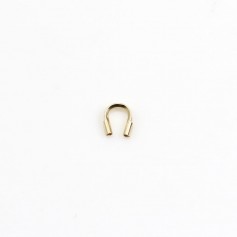 14K Gold filled Cable thimble 0.21mm x 4 pcs