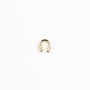 14K Gold filled Cable thimble 0.21mm x 4 pcs