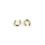 Protection pour fil cable  0.21mm Gold Filled 14 carats x 4 pcs