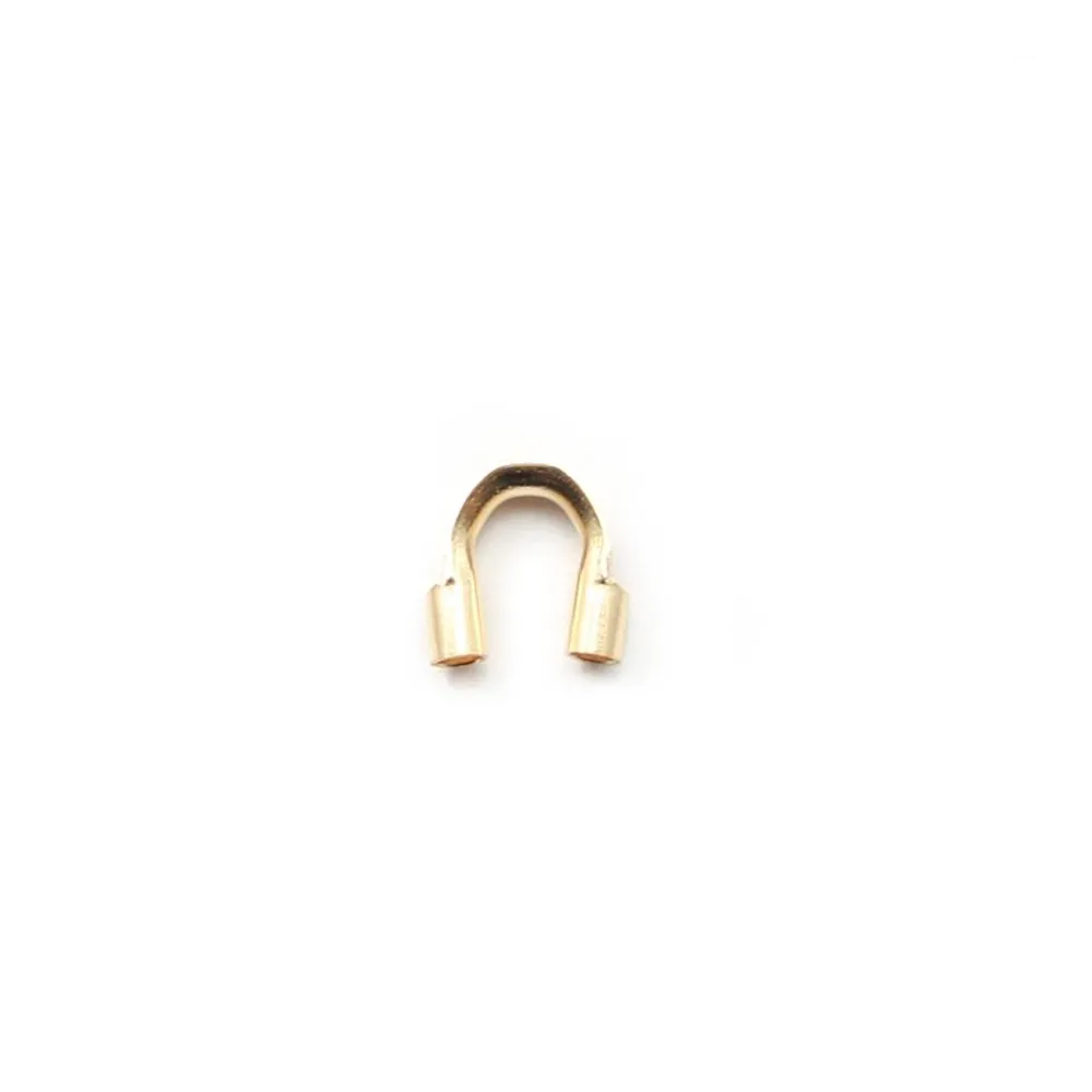 14K Gold filled Cable thimble 0.31mm  x 4 pcs