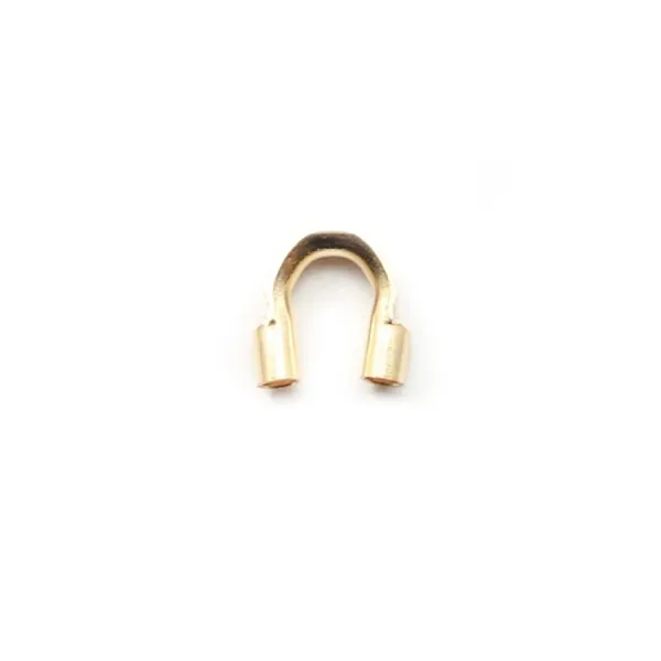 Protection pour fil cable 0.45mm Gold Filled 14 carats x 4 st
