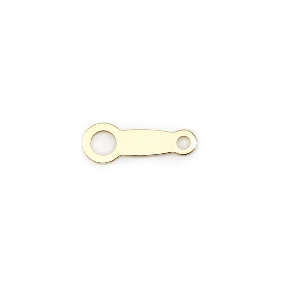 Gold filled rosé 14 carats attache fermoir 3x8mm x 10pcs