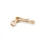 Fermoir crochet en gold filled 14 carats 14mm x 1pc
