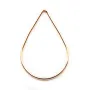 Intercalaire poire 30x20MM Gold filled 14 carat x 1pc