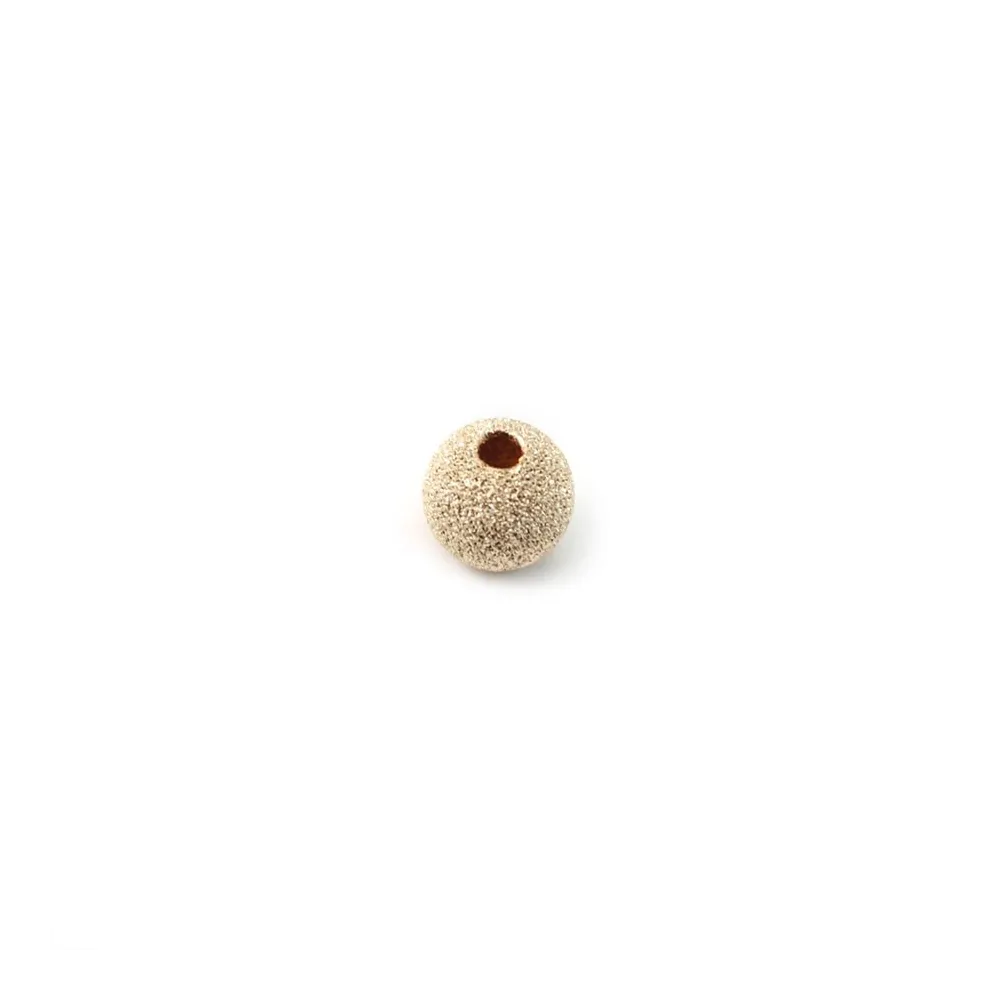BOULE 10X2MM GOLD FILLED 14 CARAT 4.12G 5PCS