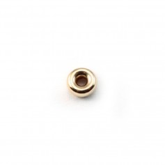 RONDELLE 5X1.4MM GOLD FILLED 14 CARAT 2.84G20PCS