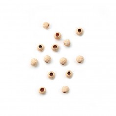 BOULE 2.5X1.1MM GOLD FILLED 14 CARAT 0.75G 50 PCS