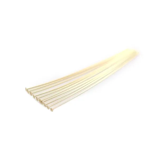CLOU TETE PLAT 38X0.38MM GOLD FILLED 14 CARAT 4.1G100pcs