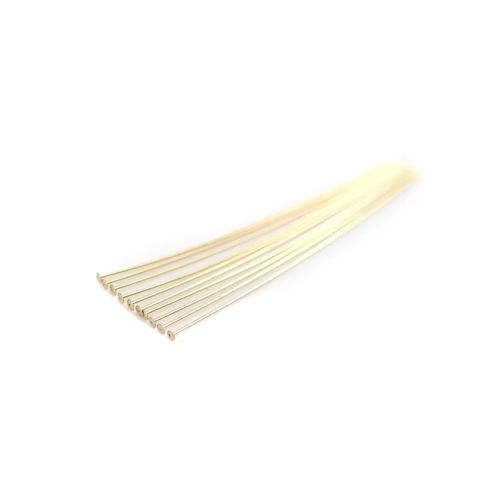 CLOU TETE PLAT 38X0.38MM GOLD FILLED 14 CARAT 4.1G100pcs