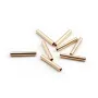 Tube droite 12.7x2mm Gold Filled 14 carats x 4 st