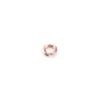 Gold filled rosé 14k anneaux ouvert 4 x 0.8mm x 10pcs
