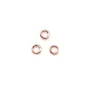Anneaux ouverts en gold filled 14 carat rosé 0.64x4mm x 15pcs