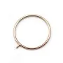 Bague en gold filled rosé 14 carats, avec une tige de 0.6mm x 1pc