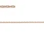 OVAL CHAIN 1,3MM ROSE GOLD FILLED 14K x 50CM