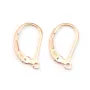 Gold filled rosé 14 carats dormeuse x 2pcs