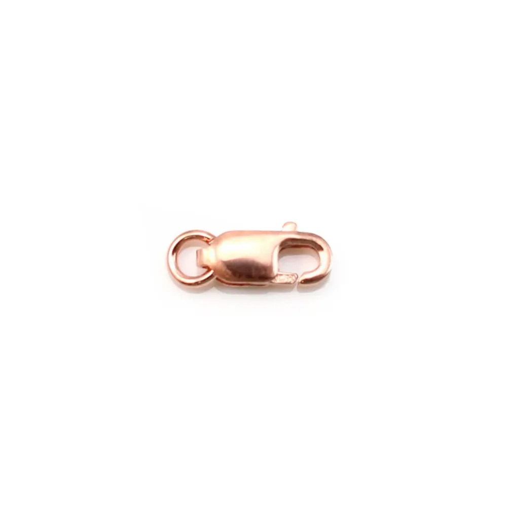 Fermoir mousqueton en gold filled 14 carat rosé 3x8mm x 1pc
