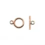 Fermoir OT 9x12mm en gold filled rosé 14 carats x 1pc
