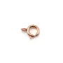 Fermoir à ressort en gold filled 14 carats rosé 5.5mm x 1pc