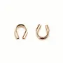 Protection for 0.21mm wired wire, 14 carat pink gold filled x 10pcs