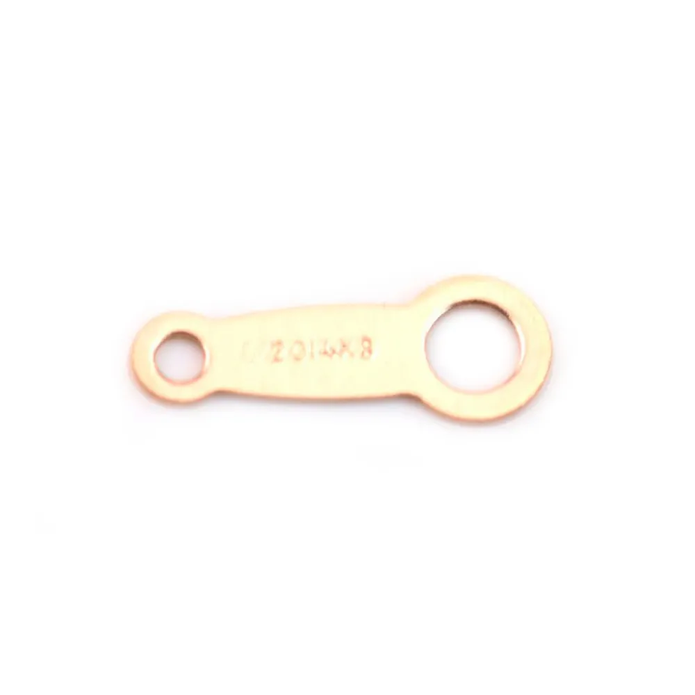 14 carats rose gold filled  tag 3x8mm x 10pcs