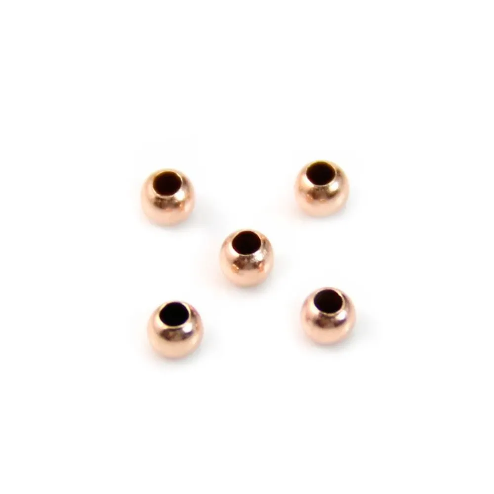 Gold filled rosé 14k perles 2mm x 20pcs