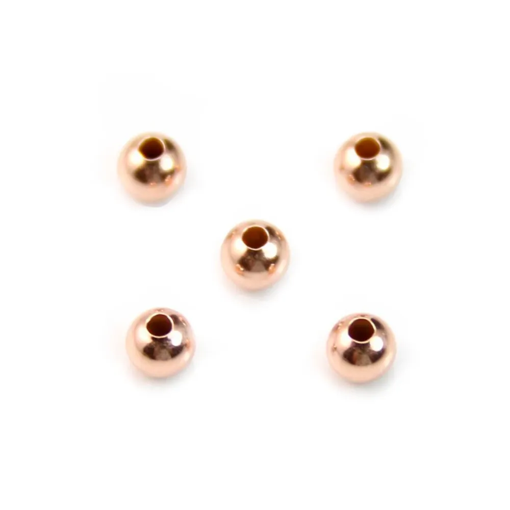 Gold filled rosé 14k perles 3mm x 10pcs