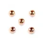 Gold filled rosé 14k perles 3mm x 10pcs