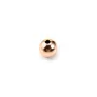 Gold filled rose 14k ball 6mm x 2pcs