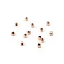 Perle ronde en gold filled 14 carat rosé 2.5mm x 10pcs