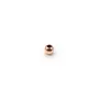 Perle ronde en gold filled 14 carat rosé 2.5mm x 10pcs