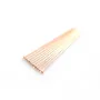 Clou à tête plate en gold filled 14 carats rosé 0.41x25mm x 10pcs