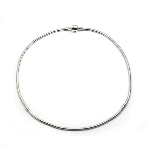 Chaîne en argent 925 maille serpentine x 45cm