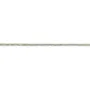 Chaîne argent 925 serpentine 0.8mm x 50cm