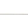 925 sterling silver serpentine chain 0.5mm x 50cm