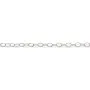 925 sterling silver oval link chain 2.8x3.5x035mm x 50cm