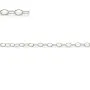 925 sterling silver oval link chain 2.8x3.5x035mm x 50cm