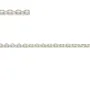 Chaîne argent 925 massif maille força plat 1.9x2.6mm x 50cm