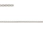 925 sterling silver oval link chain 1.3 x1.6 x 0.35mm x 50cm