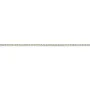 925 sterling silver flat curb chain 1.0mm x 50cm