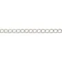 Chaîne argent 925 allonge 3x4mm x 50cm