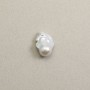 Perles d'eau douce baroque x 1pc