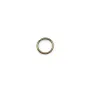 Anneaux ronds ouverts, métal couleur bronze, 0.8x6mm environ 100pcs