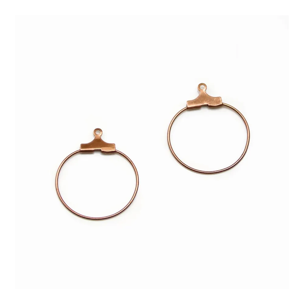 Earring Chandelier gold tone20mm x20pcs