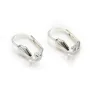 Boucles d'oreille en forme de dormeuse de différentes couleurs, 18mm x 10pcs