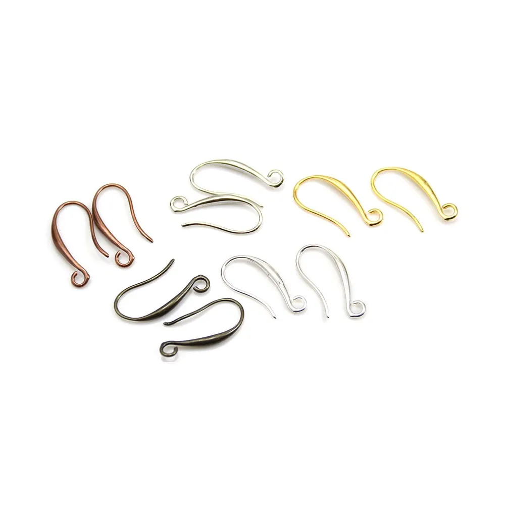 Crochets d'oreilles, disponible en différentes couleurs, 9 * 21mm x 20pcs