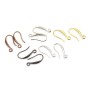 Crochets d'oreilles, disponible en différentes couleurs, 9 * 21mm x 20pcs